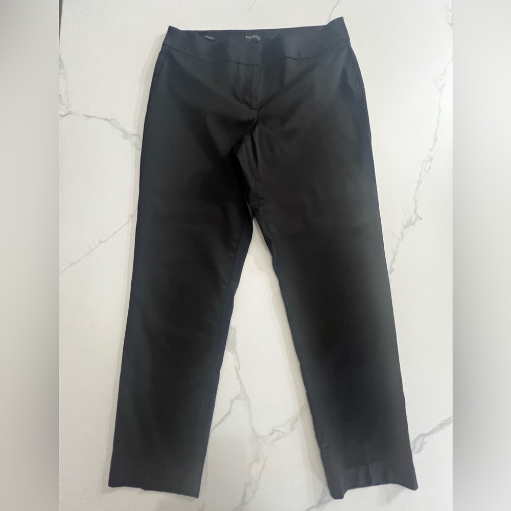 Talbots Signature Black Dress Ankle Pant size 8 great condition
